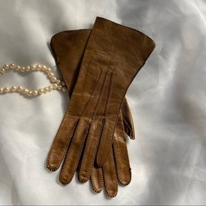 Vintage Leather Gloves